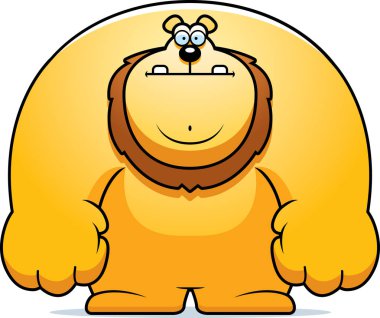 Çizgi film aslan duran