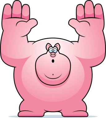 Çizgi film domuz teslim