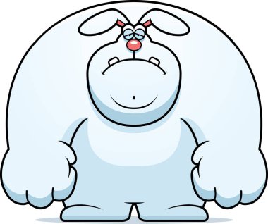 Üzgün çizgi film tavşan