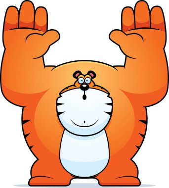 Çizgi film kaplan teslim