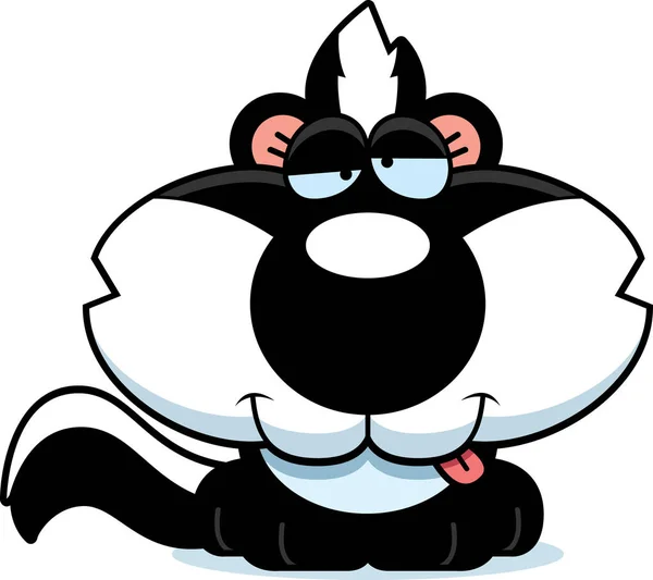 Dessin animé Goofy Skunk — Image vectorielle