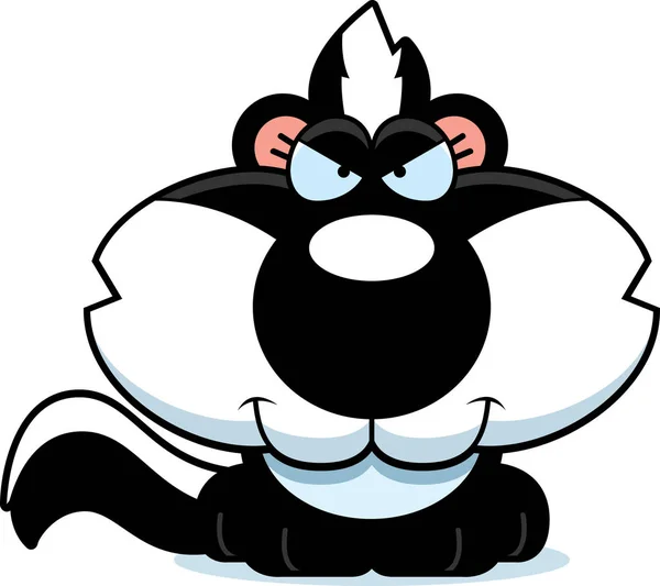 Cartoon Sly Skunk — Stock vektor