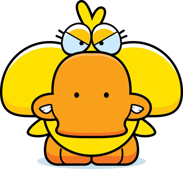 Çizgi film kızgın ördek yavrusu