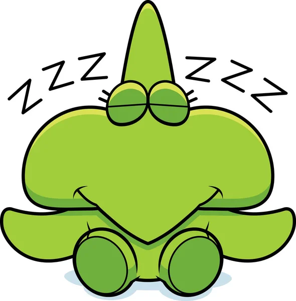 Çizgi film Pterodactyl uyuklayan