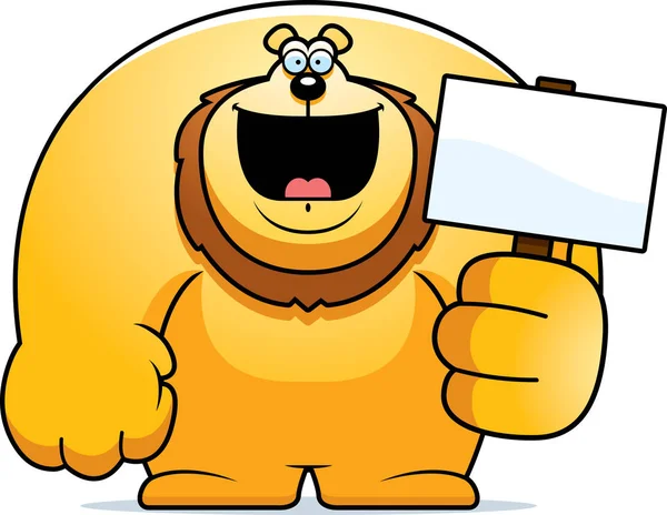 Çizgi film aslan işareti