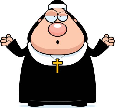 Karışık çizgi film Rahibe