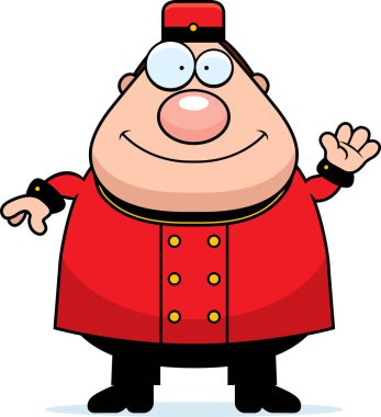 Çizgi film belboy sallayarak