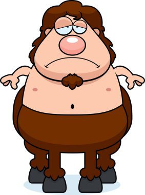 Yorgun karikatür Centaur