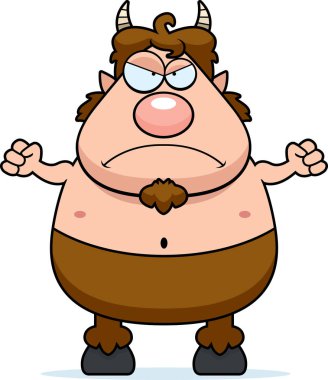 Kızgın çizgi film Satyr