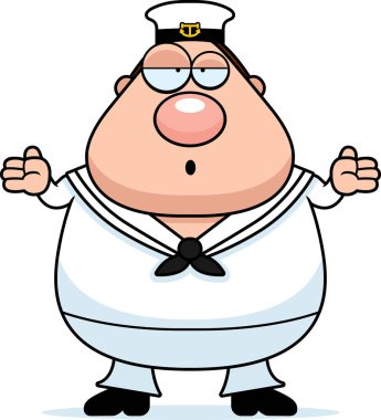 Karışık çizgi film denizci