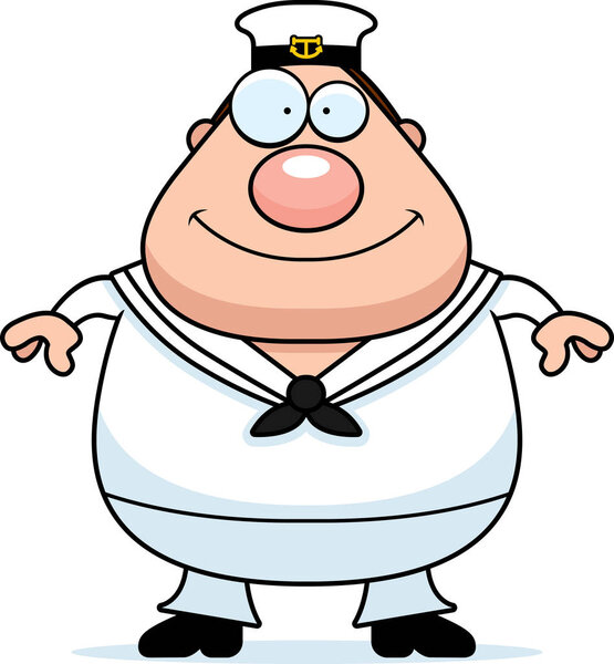 Smiling Cartoon Sailor