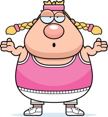 Karışık çizgi film egzersiz