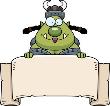 Çizgi film Orc afiş