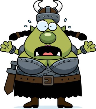 Korkmuş karikatür ork