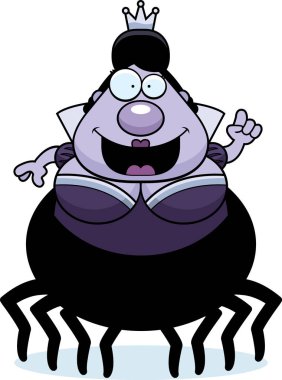 Çizgi film örümcek Kraliçe fikir