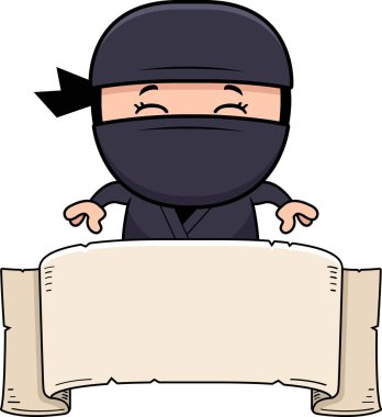 Çizgi film küçük Ninja afiş