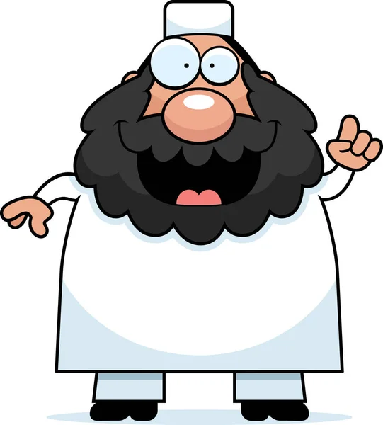 Caricature Idée musulmane — Image vectorielle