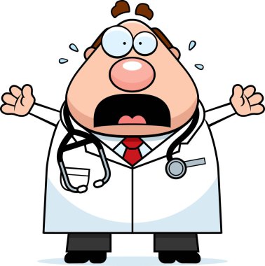 Korkmuş karikatür doktor