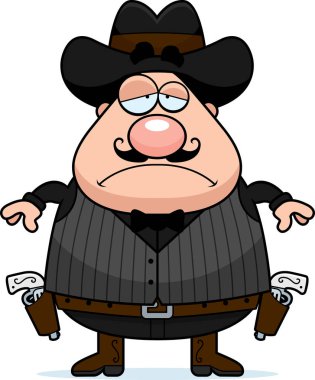 Üzgün çizgi film Gunfighter