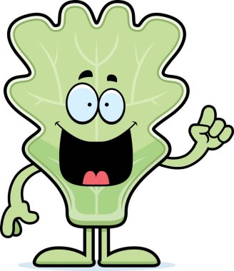 Çizgi film marul yaprağı fikir