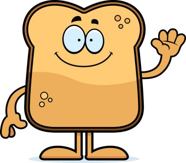 Çizgi film tost sallayarak