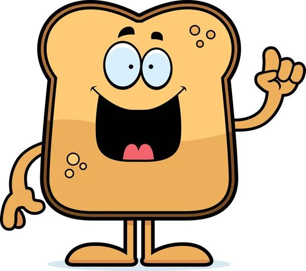 Cartoon Toast idee — Stockvector