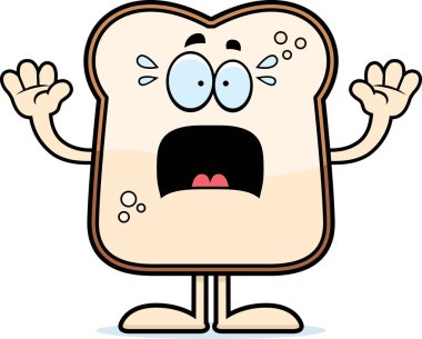 Korkmuş karikatür ekmek