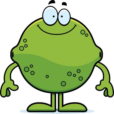 Mutlu karikatür kireç