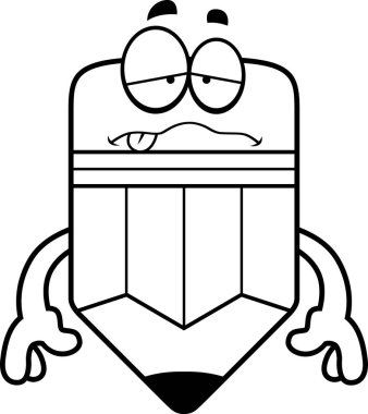 Hasta karikatür kalem