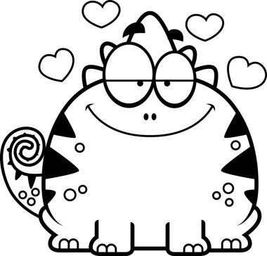 Aşık küçük kertenkele