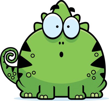 Sürpriz küçük kertenkele