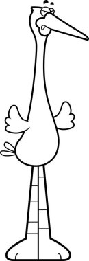 Kızgın çizgi film leylek