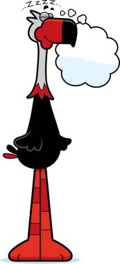 Çizgi film terör kuş rüya