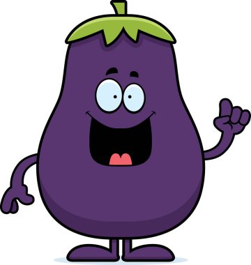 Karikatür patlıcan fikir