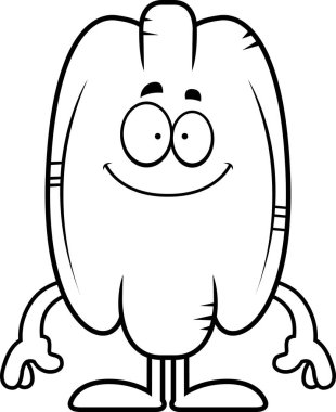 Mutlu karikatür cevizli