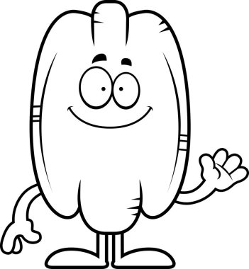 Çizgi film cevizli sallayarak