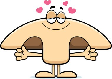 Çizgi film mantar kucaklama