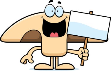 Çizgi film mantar işareti