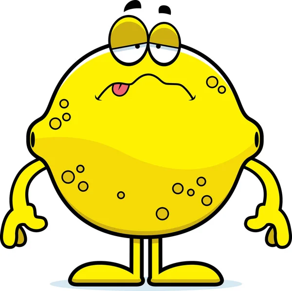 Hasta karikatür limon