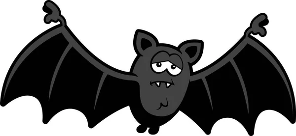 stock vector Cartoon Sad Bat