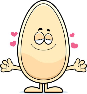 Çizgi film tohum kucaklama