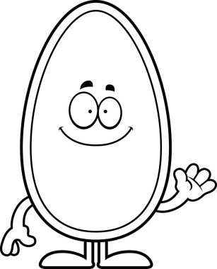 Çizgi film tohum sallayarak