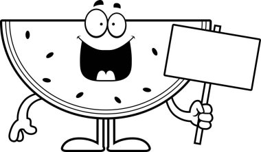 Çizgi film karpuz işareti