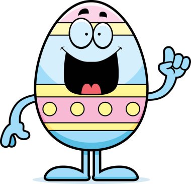 Çizgi film Paskalya yortusu yumurta fikir