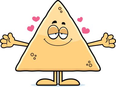 Çizgi film Tortilla fiş kucaklama