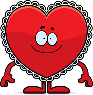 Mutlu karikatür Sevgililer