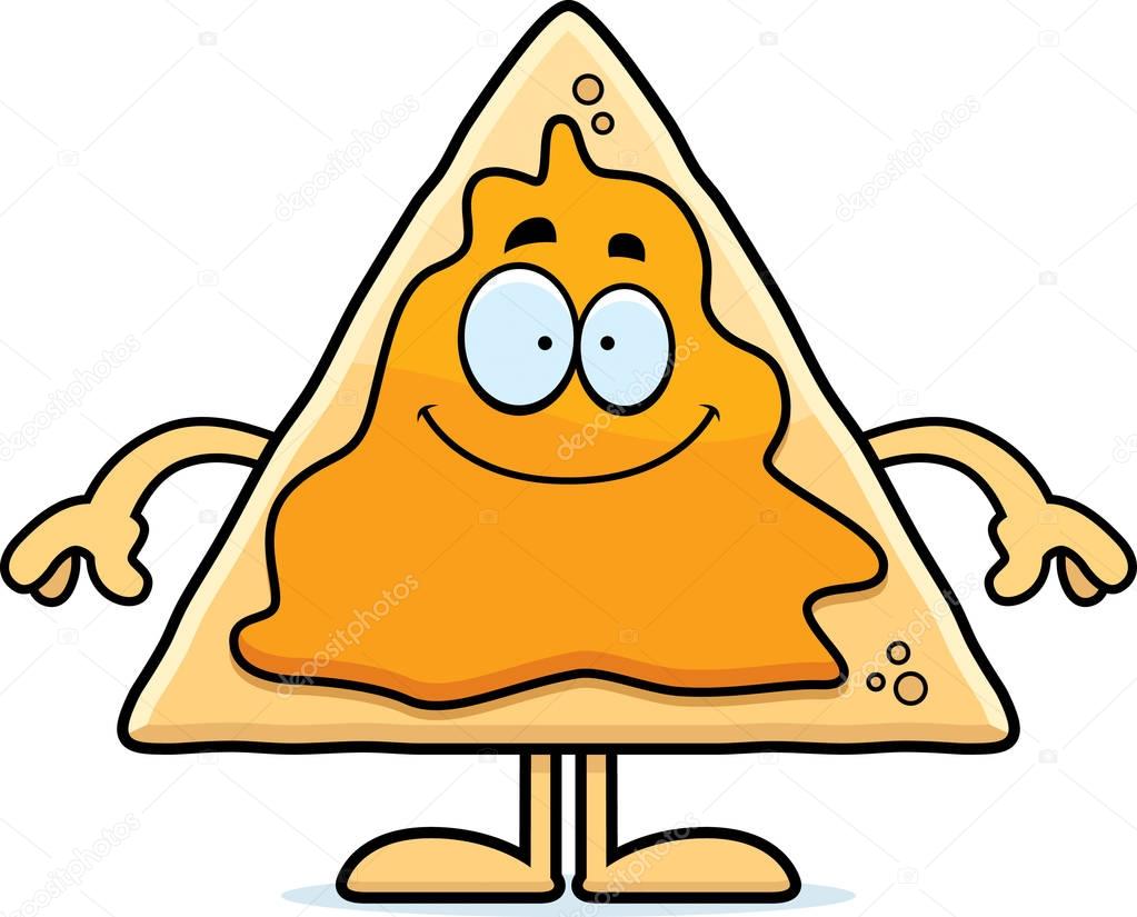 Feliz dibujos animados Nachos Vector de stock por ©cthoman 134442114, image size:1023x825