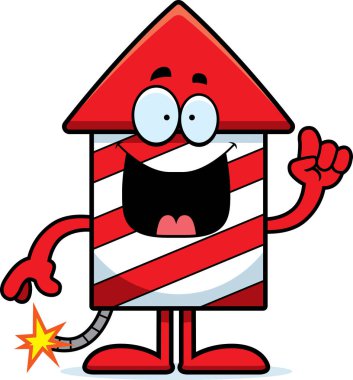 Çizgi film havai fişek fikir