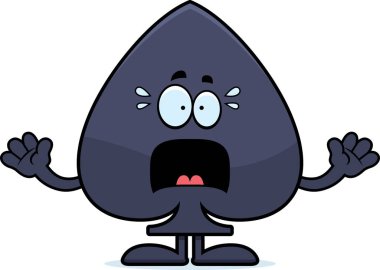 Korkmuş karikatür Spade