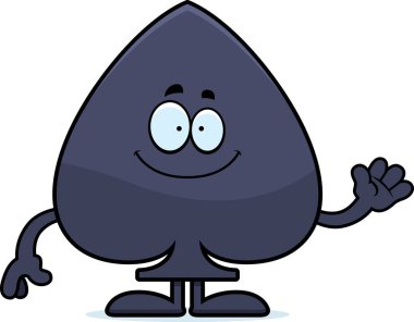 Çizgi film kürek sallayarak